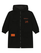 Nylon parka with DG Gamers patch - | Dolce & Gabbana