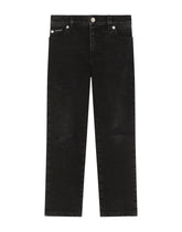 Regular-fit jeans with rear graffiti print - | Dolce & Gabbana