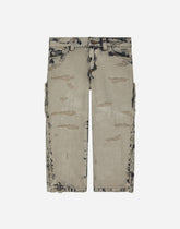Overdyed washed denim jeans - | Dolce & Gabbana