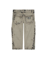 Overdyed washed denim jeans - | Dolce & Gabbana