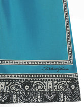 Bandanna-print twill shorts - | Dolce & Gabbana