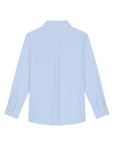 Long-sleeved cotton shirt with embroidery - | Dolce & Gabbana