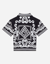 Marina-print batik shirt - | Dolce & Gabbana