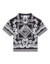 Marina-print batik shirt - | Dolce & Gabbana