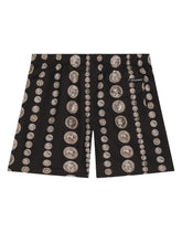 Nylon swim trunks with coin print - | Dolce & Gabbana