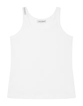 Fine-rib jersey tank top - | Dolce & Gabbana