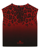 Leopard-print jersey tank top - | Dolce & Gabbana