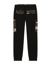 Camouflage jersey and nylon jogging pants - | Dolce & Gabbana
