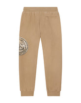 Cotton jogging pants with coin print - | Dolce & Gabbana