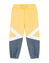 Jersey jogging pants with intarsia design and logo band - | Dolce & Gabbana