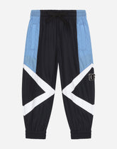 Light nylon jogging pants - | Dolce & Gabbana