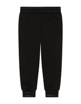 Jersey jogging pants with DG logo embroidery - | Dolce & Gabbana