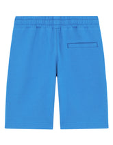 Jersey jogging shorts with DG logo embroidery - | Dolce & Gabbana