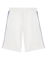 Jersey jogging shorts with DG logo band - | Dolce & Gabbana