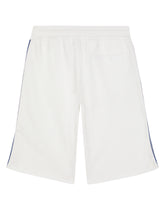 Jersey jogging shorts with DG logo band - | Dolce & Gabbana