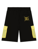 Jersey cargo-style jogging shorts - | Dolce & Gabbana