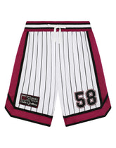 Satin and jersey jogging shorts with patch - | Dolce & Gabbana