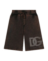 Jersey jogging shorts - | Dolce & Gabbana