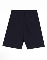 Fleece bermuda shorts with DG - | Dolce & Gabbana