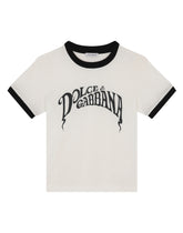 Jersey t-shirt with Dolce&Gabbana print - | Dolce & Gabbana