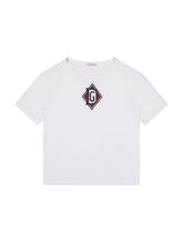 SHORT-SLEEVE T-SHIRT WITH DG DNA PATCH - | Dolce & Gabbana