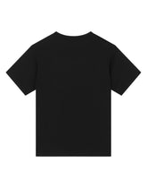Jersey T-shirt with embossed logo - | Dolce & Gabbana