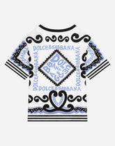 Marina-print jersey T-shirt - | Dolce & Gabbana