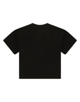 Jersey T-shirt with glitch-effect print - | Dolce & Gabbana