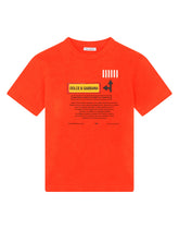 Jersey T-shirt with road-sign print - | Dolce & Gabbana