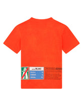 Jersey T-shirt with road-sign print - | Dolce & Gabbana