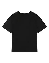 Jersey round-neck T-shirt with DG sport patch - | Dolce & Gabbana