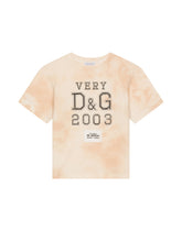 Jersey T-shirt with very D&G print - | Dolce & Gabbana