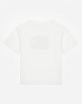 Jersey T-shirt with DG logo print - | Dolce & Gabbana