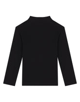 Jersey T-shirt with DG logo patch - | Dolce & Gabbana