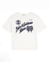 T-shirt with DG print - | Dolce & Gabbana