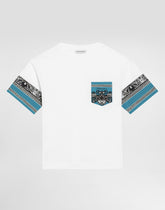 Jersey T-shirt with pocket - | Dolce & Gabbana