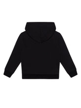 JERSEY HOODIE WITH LOGO BANDS - | Dolce & Gabbana