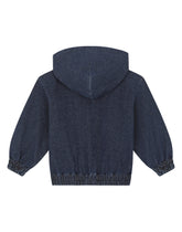 Jersey denim hoodie - | Dolce & Gabbana