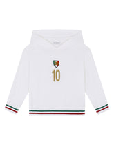 Jersey hoodie with Italy DG logo - | Dolce & Gabbana