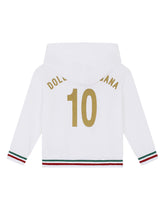 Jersey hoodie with Italy DG logo - | Dolce & Gabbana