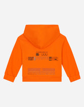 Nylon and jersey hoodie - | Dolce & Gabbana