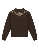 Round-neck jersey sweatshirt with coin print - | Dolce & Gabbana