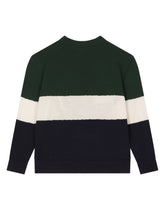 Wool jacquard sweater with mascot design - | Dolce & Gabbana