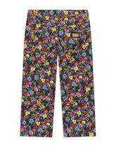 5-pocket printed needlecord pants - | Dolce & Gabbana