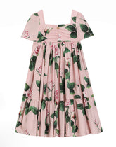 Rose-print poplin dress - | Dolce & Gabbana
