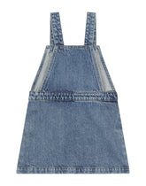 Denim dungarees with patch - | Dolce & Gabbana