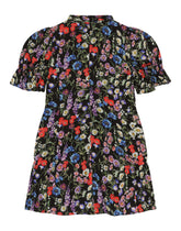 Short-sleeved charmeuse dress - | Dolce & Gabbana