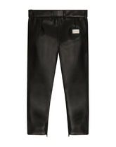Faux leather pants - | Dolce & Gabbana