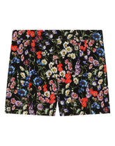 Printed velvet shorts - | Dolce & Gabbana