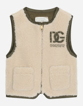 Technical cotton safari jacket with butterfly patch - | Dolce & Gabbana